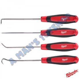 HOOK & PICK SET 4 PCE STRAIGHT& OFFSET