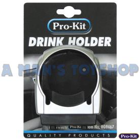 DRINK HOLDER BLACK WITH AIR CON HOOK