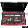 GEAR LOCK 1/4 SOCKET SET 28 PIECE METRIC