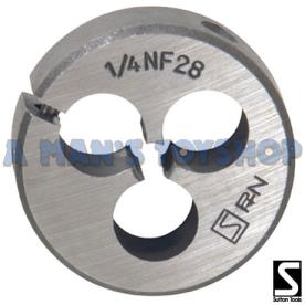 DIE 1/2" BSW 12 TPI BUTTON DIE 1"OD