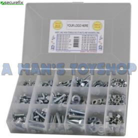 ASSORTMENT BOLT & NUT PACK 480PCE H/TEN