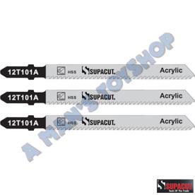 JIGSAW BLADE 12TPI ACYLIC GERMAN 3 PCE