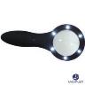 LIGHTED MAGNIFYING GLASS 6 LED 65MM FACE