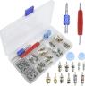 AIR CON R134A VALVE CORE ASSTD KIT 104PC