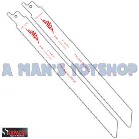 RECIPROCATING BLADE 225MM 1MM 24TPI 2PC