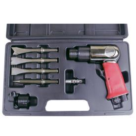 AIR CHISEL GUN KIT 5 CHISEL 3000 BPM