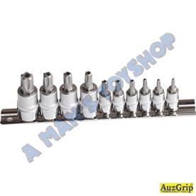 TAMPER PROOF TORX 1/4 & 3/8  DR BIT SET