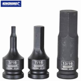 HEX IMPACT SOCKET 3/16"X60MM1/2"DR SQUAR