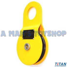 WINCH CABLE PULLY BLOCK WITH 125MM WHEEL