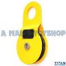 WINCH CABLE PULLY BLOCK WITH 125MM WHEEL