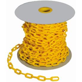 SAFETY CHAIN YELLOW POLY 6MM X 10M