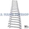 ANGLE HEAD SPANNER SET METRIC 16PCE