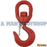 SWIVEL LIFT HOOK 1000KG WITH SAFETY PAWL