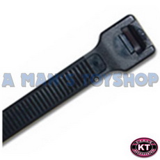 CABLE TIE 100MM  X 2.5 WIDE BLACK 100 PC
