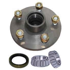 TRAILER HUB FORD STUDS & HOLDEN BEARING