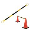 SAFETY EXTENSION BAR 1.35M-2.15M BLK/YEL