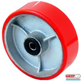 200x50mm PU WHEEL MOULD ON CAST IRON