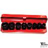 IMPACT SOCKET SET 3/8"SAE  8PCE SHORT