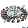 TWIST KNOT WIRE FLAT BRUSH 75MM OD