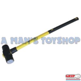 SLEDGE HAMMER 4LB F/GLASS HANDLE 400MM