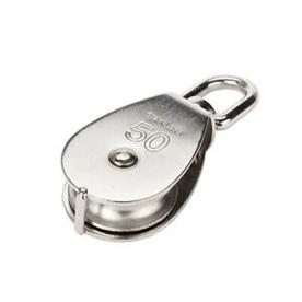 SINGLE 20MM ROPE PULLEY SWIVEL HEAD EYE