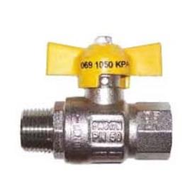 BALL VALVE T HANDLE TAP MALE/FEM3/8 NPT