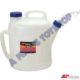OIL JUG 10 LITRE  WITH LID & TWO HANDLES
