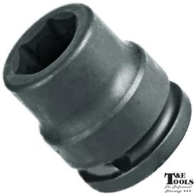 IMPACT SOCKET 19MM 4PT SQUARE X 1"DRIVE