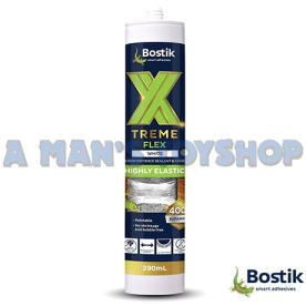 SEALANT & ADHESIVE FLEX WHITE 290ML CART