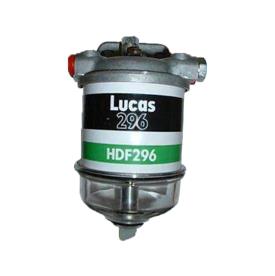 FUEL FILTER ASSEMBLY CAV SINGLE GLASS