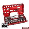 NLA* SOCKET SET 1/2" DRIVE METRIC 21 PC