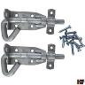 PADBOLT SET 100MM GALVANISED 2 PIECE