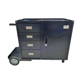 WELDING TROLLEY 4 DRAWER 1 DOOR 100KG