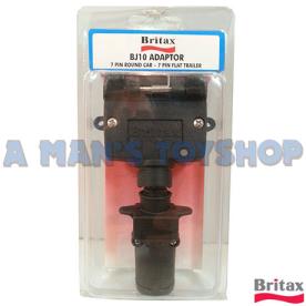 TRAILER PLUG ADAPTOR 7 TO 7 PIN SQUARE