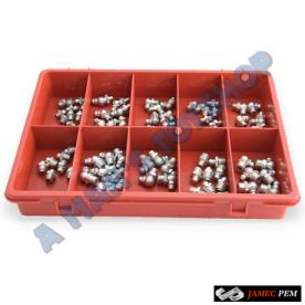 GREASE NIPPLE KIT METRIC & SAE 80 PIECE