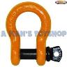 BOW SHACKLE GAL STD 19MM 4750KG YELLOW