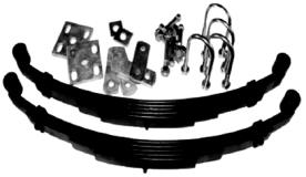TRAILER SPRING KIT 5 LEAF GALVANISED SET