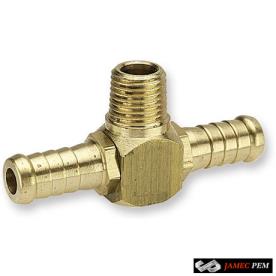 NLA* T PIECE 1/2 HOSE 1/4BSP MALE