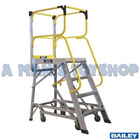 ALUM ORDER  PLATFORM STEP LADDER 4 STEP