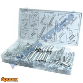 ASSORTMENT 200PCE SPRING EXTENSION & COM