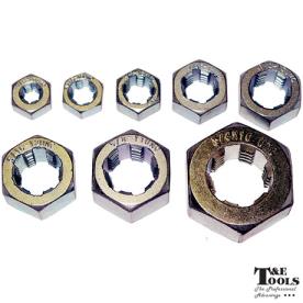 RETHREADER DIE NUT 8 PCE SET UNC TO 3/4"