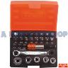 26PCE PHILLIP/TORX SOCKET SET W/ RATCHET