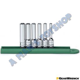 DEEP TORX EXTERNAL SOCKET SET 1/4 DR 6PC