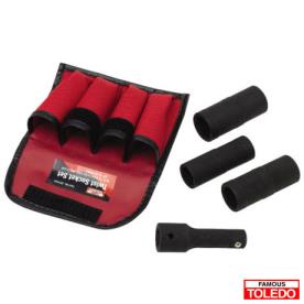 TWIST SOCKET SET 4 PCS 17-19-21MM