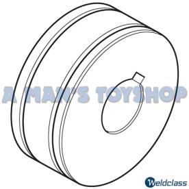 MIG KEYED ROLLERS 1-1.2 ALUMINIUM