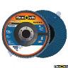FLAP DISC 40 GRIT 125x22MM MEGALINE HD