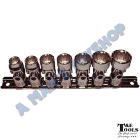 UNIVERSAL SOCKET SET 7 PCE 12 POINT AF
