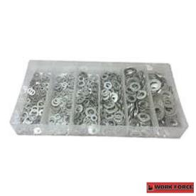 WASHER ASSORTMENT 900 PIECE SPRING/FLAT
