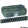 IMPACT SOCKET METRIC SET 1/2 DR 12 PCE