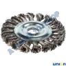 TWIST KNOT WIRE WHEEL STEEL WIRE 100MM